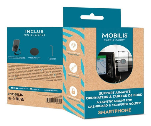 EAN 3700992532608 - Mobilis 044031 soporte Soporte activo para teléfono móvil Teléfono móvil/smartphone Negro imagen 2