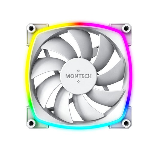 EAN 4710562747546 - Montech AX120 PWM Carcasa del ordenador, Procesador Módulo de ventilador 12 cm Blanco 1 pieza(s) imagen 2