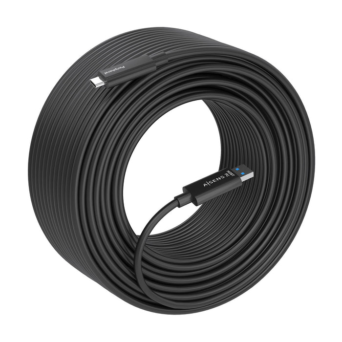EAN 8435739902714 - AISENS A157-0927 cable USB USB 3.2 Gen 2 (3.1 Gen 2) 40 m 2 x USB A USB C Negro imagen 2