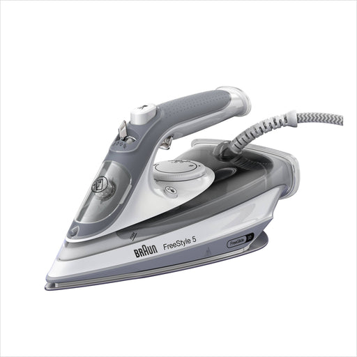 EAN 8021098270764 - Braun TexStyle 5 SI5078GY Plancha a vapor EloxalPlus soleplate 2800 W Gris, Blanco imagen 1
