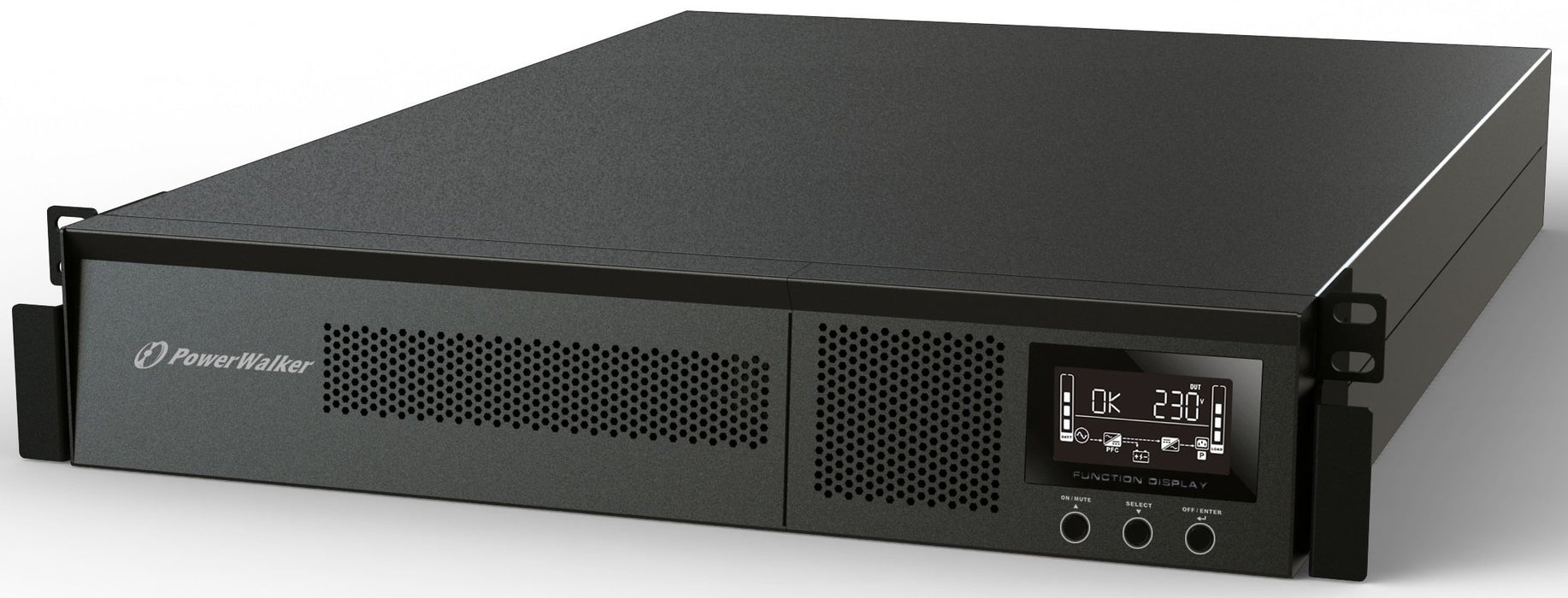 EAN 4260074979978 - PowerWalker VFI 2000 RMG PF1 sistema de alimentación ininterrumpida (UPS) Doble conversión (en línea) 2 k imagen 1