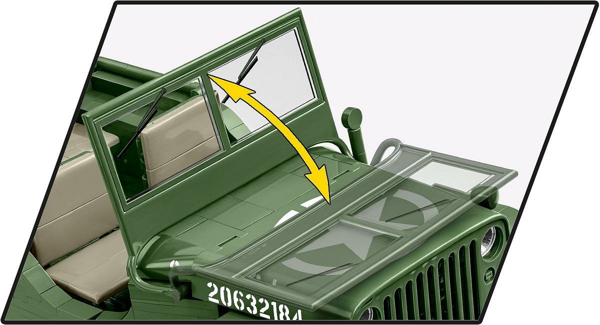 EAN 5902251028046 - COBI Willys MB & Trailer - Executive Edition imagen 8