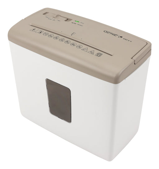 EAN 4030152955855 - Genie 440 X II triturador de papel Corte cruzado 72 dB Blanco, Marrón imagen 1