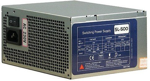 EAN 4260133120891 - Inter-Tech SL-500A unidad de fuente de alimentación 500 W 20+4 pin ATX ATX Gris imagen 2