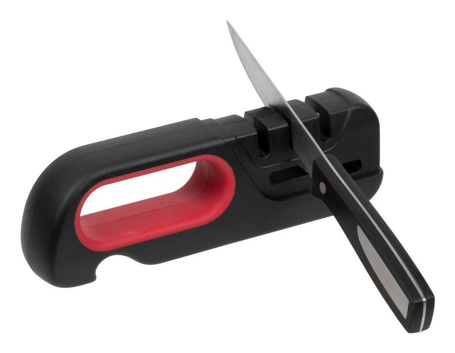 EAN 4260709011707 - Resto Kitchenware 95124 afilador de cuchillo Afilador de cuchillos de discos Negro, Rojo imagen 7