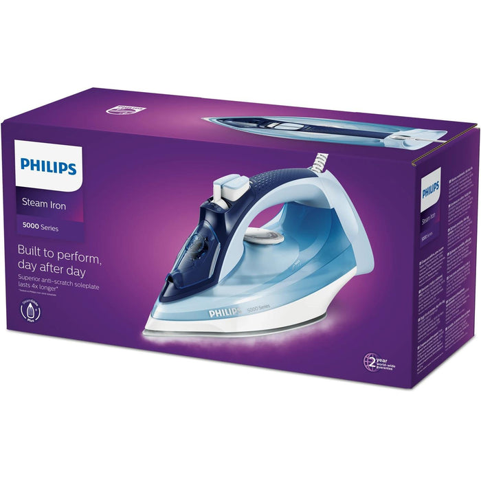 EAN 8710103968160 - Philips 5000 series DST5030/20 plancha Plancha a vapor Suela SteamGlide Plus 2400 W imagen 4
