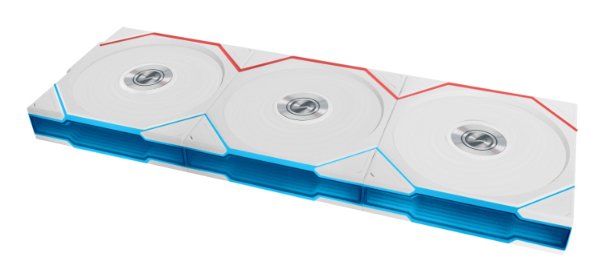 EAN 4718466017369 - Lian Li 12RTL1W3W sistema de refrigeración para ordenador Carcasa del ordenador Ventilador 12 cm Blanco imagen 1