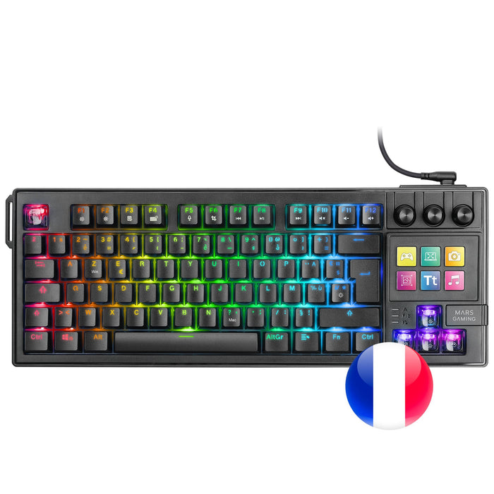 EAN 8435693114192 - Mars Gaming MKMASTER teclado Juego USB Español, Francés, Portugués Negro imagen 12