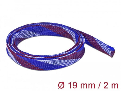 EAN 4043619207466 - DeLOCK 20746 pasacables Azul, Rojo, Blanco imagen 1
