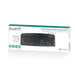 EAN 8054392618178 - Ewent EW3195 teclado Hogar USB QWERTZ Portugués Negro imagen 2