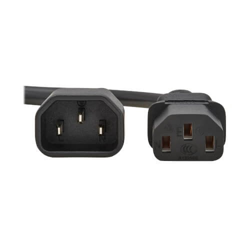 EAN 37332280961 - Eaton P004-P5M-EU cable de transmisión Negro 0,5 m IEC C13 IEC C14 imagen 3