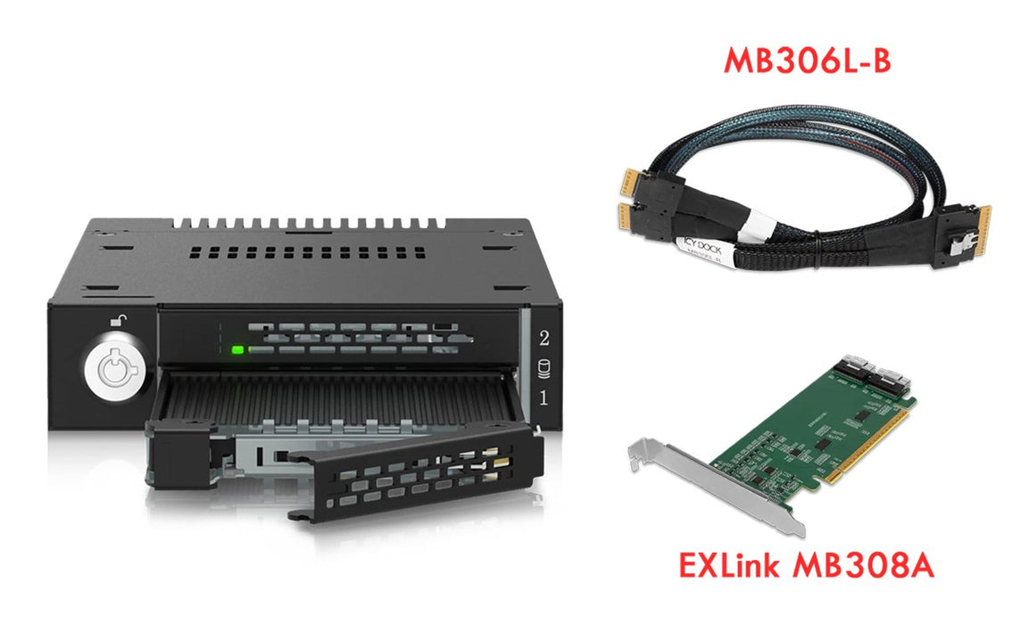 EAN 4713227445641 - Icy Dock ToughArmor MB834MK-B V2 Caja externa para unidad de estado sólido (SSD) Negro imagen 8