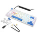 EAN 4044951039197 - Sharkoon SKILLER SGK50 S3 PBT teclado Juego USB QWERTZ Alemán Blanco imagen 8