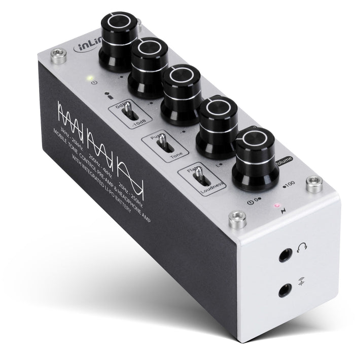 EAN 4043718254583 - InLine 99204I amplificador para audífono Plata imagen 1
