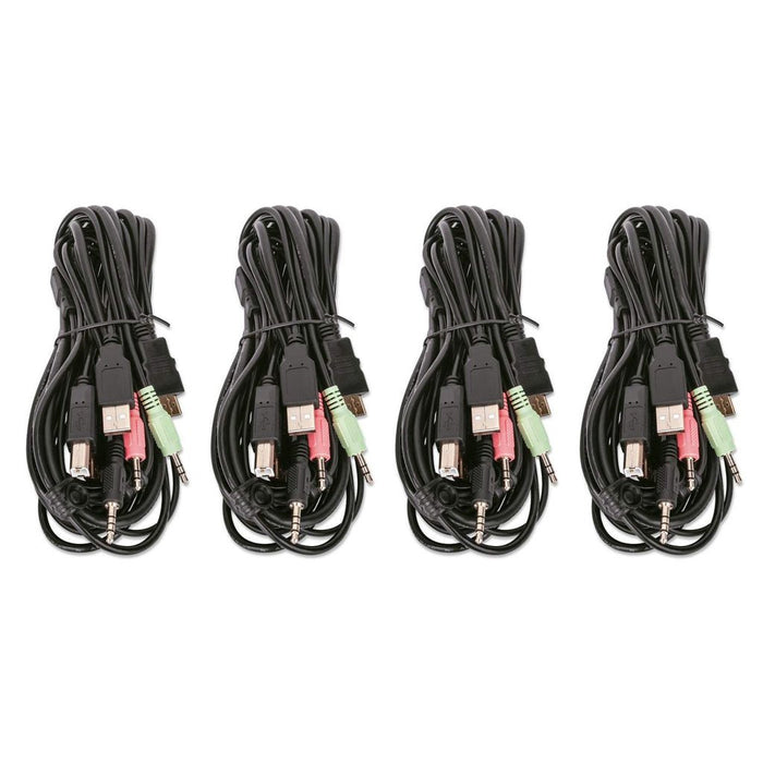 EAN 0766623153539 - Manhattan 153539 interruptor KVM Negro imagen 7