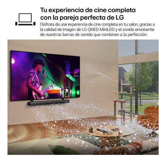 EAN 8806096717462 - LG QNED evo AI MiniLED 43QNED81B6C.AEU Televisor 109,2 cm (43") 4K Ultra HD Smart TV Wifi Negro imagen 15