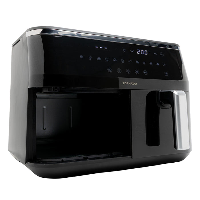 EAN 6221127476057 - TORNADO TAFT-1000-GS freidora Doble 9 L Independiente 3100 W Freidora de aire caliente Negro imagen 9