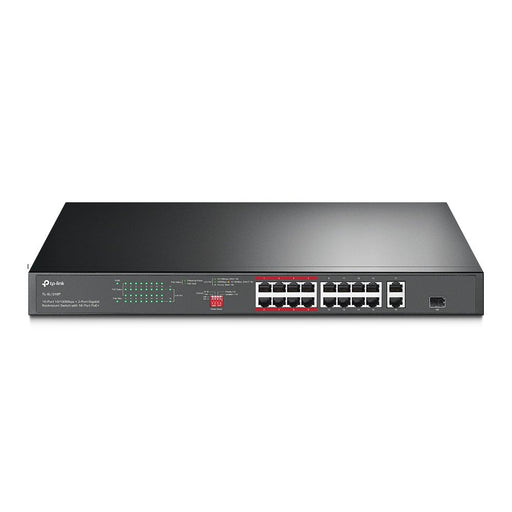 EAN 6935364052812 - TP-Link TL-SL1218P switch No administrado Gigabit Ethernet (10/100/1000) Energía sobre Ethernet (PoE) 1U  imagen 1