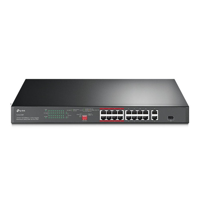 EAN 6935364052812 - TP-Link TL-SL1218P switch No administrado Gigabit Ethernet (10/100/1000) Energía sobre Ethernet (PoE) 1U  imagen 1