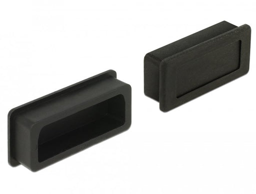 EAN 4043619601608 - DeLOCK 60160 tapa de seguridad para enchufe DVI Negro 10 pieza(s) imagen 2