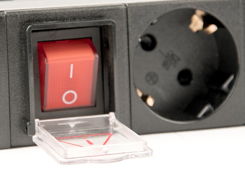 EAN 8716309117364 - Gembird EG-PDU-014 unidad de distribución de energía (PDU) 8 salidas AC 1U Negro imagen 4