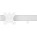 EAN 4043718293407 - InLine 23184B soporte para monitor 43,2 cm (17") Escritorio Blanco, Aluminio imagen 5