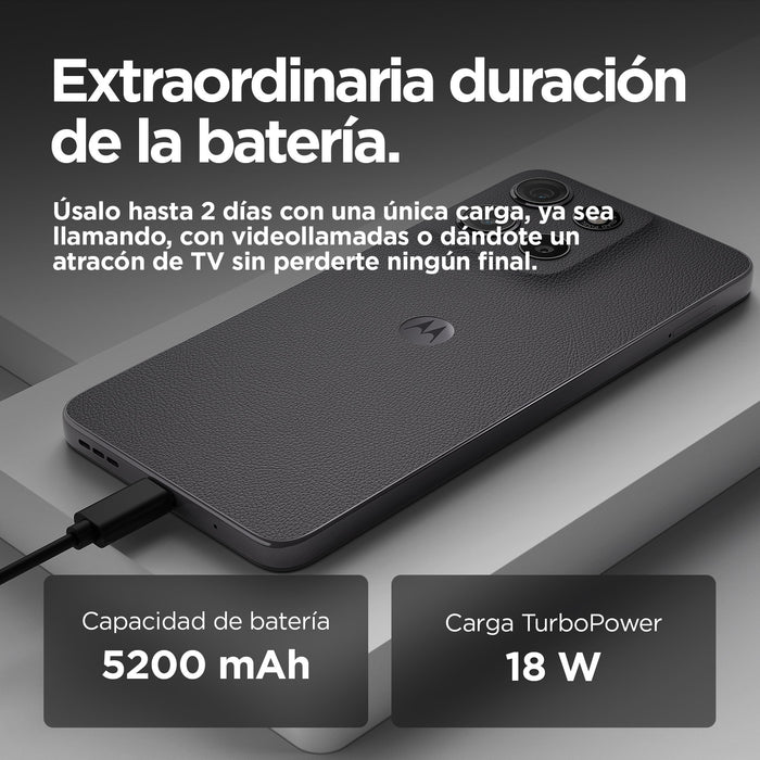 EAN 0840023281099 - Motorola moto g15 17,1 cm (6.72") SIM doble Android 15 4G USB Tipo C 8 GB 128 GB 5200 mAh Gris imagen 8