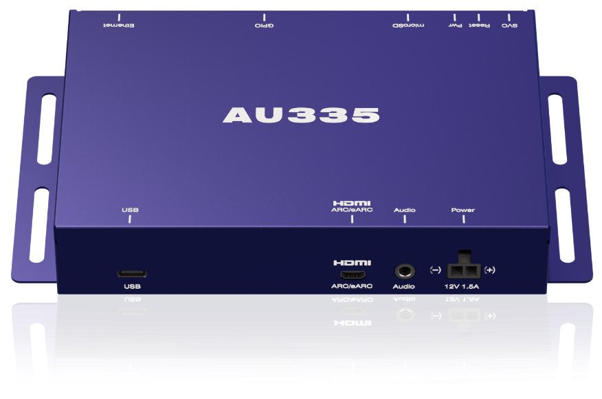 EAN 0854529008098 - BrightSign AU335 reproductor multimedia y grabador de sonido Azul imagen 1