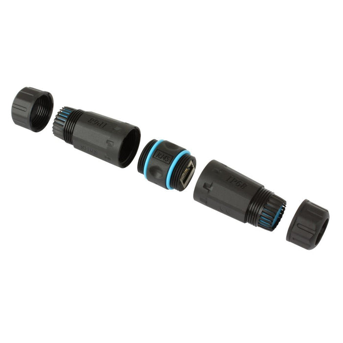 EAN 8051128105896 - Techly IWP-MD C6-IP68T cambiador de género para cable RJ-45 Negro imagen 1