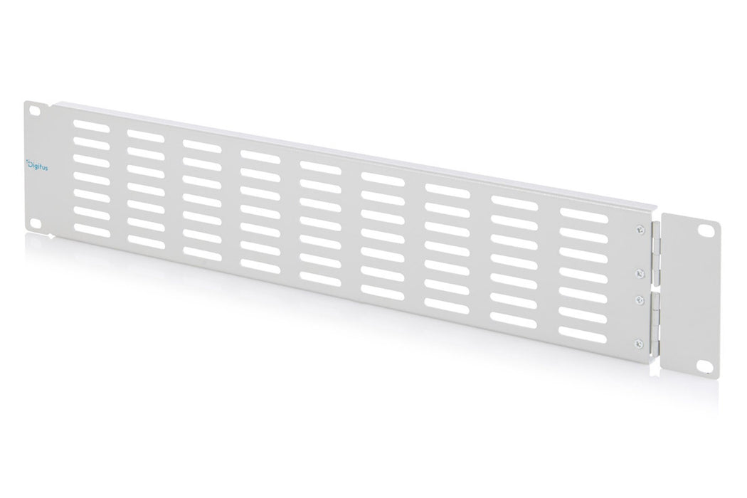 EAN 4016032510604 - Digitus Blank cover with ventilation grille and hinge for 482.6 mm (19") enclosures Panel ciego de rellen imagen 1