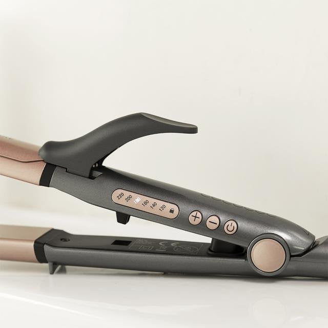 EAN 8435484042963 - Cecotec Bamba RitualCare 1000 Ceramic 2in1 Plancha de pelo Caliente Gris, Rosa 82 W 2 m imagen 8