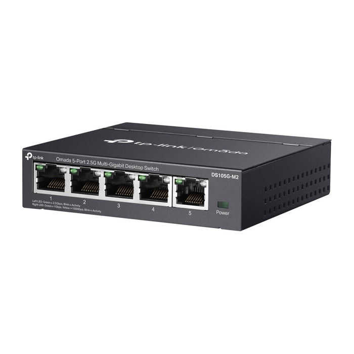 EAN 4895252507508 - TP-Link Omada DS105G-M2 switch No administrado 2.5G Ethernet (100/1000/2500) Negro imagen 3
