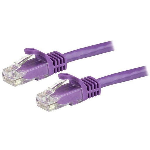 EAN 0065030847063 - StarTech.com N6PATC15MPL cable de red Púrpura 15 m Cat6 U/UTP (UTP) imagen 1