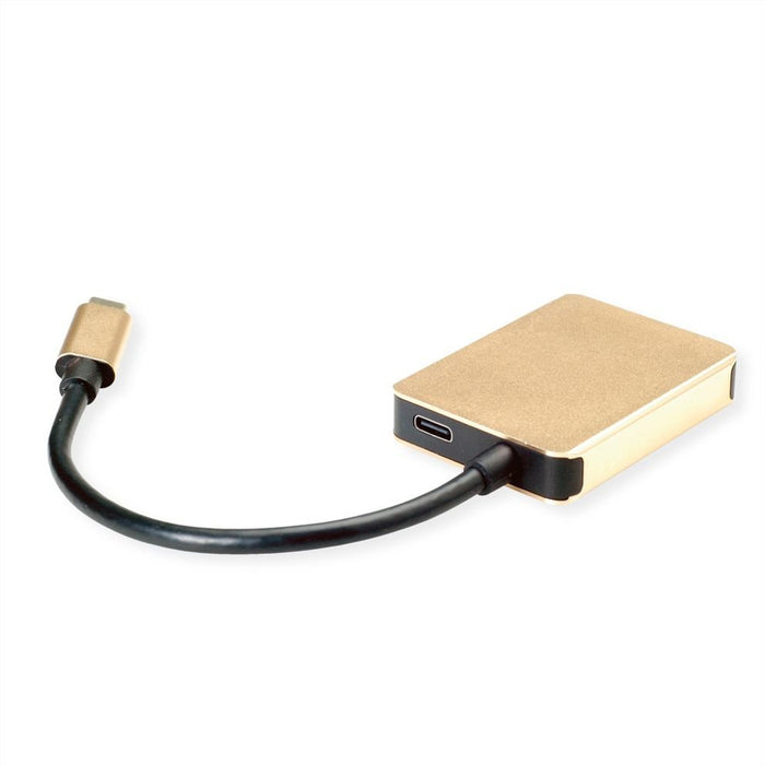 EAN 7630049617704 - ROLINE 12.02.1120 base para portátil y replicador de puertos Alámbrico USB 3.2 Gen 1 (3.1 Gen 1) Type-C O imagen 3