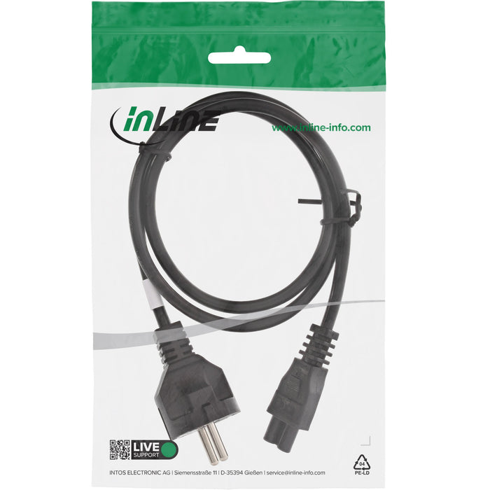 EAN 4043718086818 - InLine 16656X cable de transmisión Negro 1,8 m imagen 3