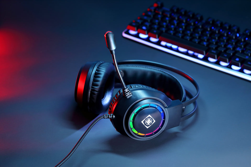 EAN 7333048064820 - Deltaco Gaming GAM-168 auricular y casco Auriculares Alámbrico Diadema Juego USB tipo A Negro imagen 13