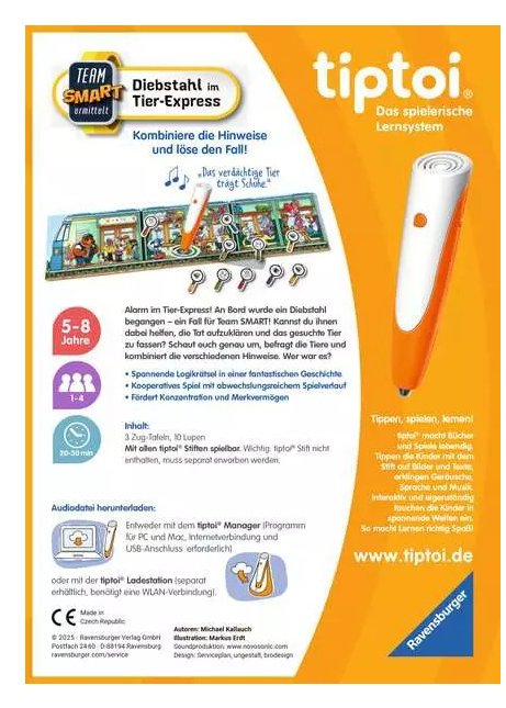 EAN 4005556002269 - tiptoi 00226 juego de tablero Juego de mesa Detective imagen 2