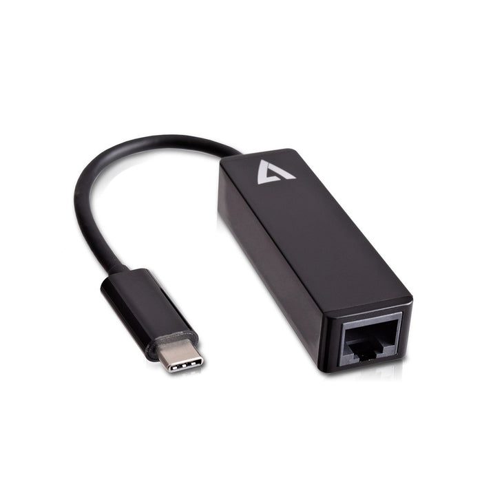 EAN 662919089219 - V7 V7UCRJ45-BLK-1E Adaptador gráfico USB Negro imagen 1