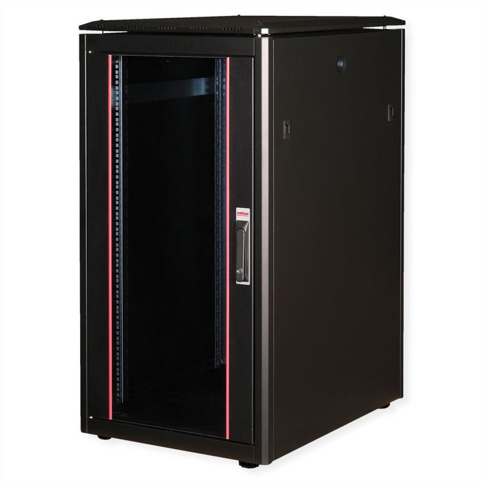EAN 7630049602229 - ROLINE 26.21.0219 armario rack 22U Rack o bastidor independiente Negro imagen 1