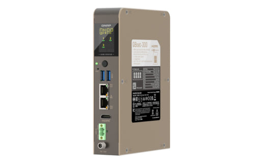 EAN 4711103089866 - QNAP QBoat-300 NAS Compacto 4 GB 0 TB QNAP QTS Gris imagen 1