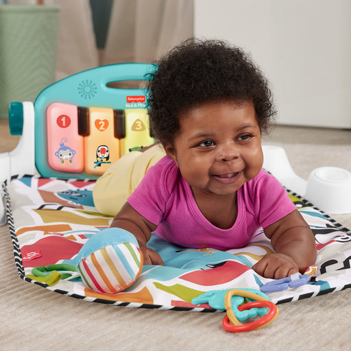 EAN 0194735224043 - Fisher-Price Kick & Play Tela, Plástico Multicolor Manta de juegos para bebés imagen 2