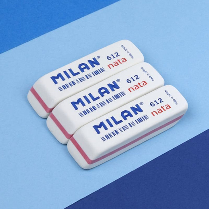 EAN 8414034006129 - Milan CPM612 goma Plástico Blanco 12 pieza(s) imagen 3