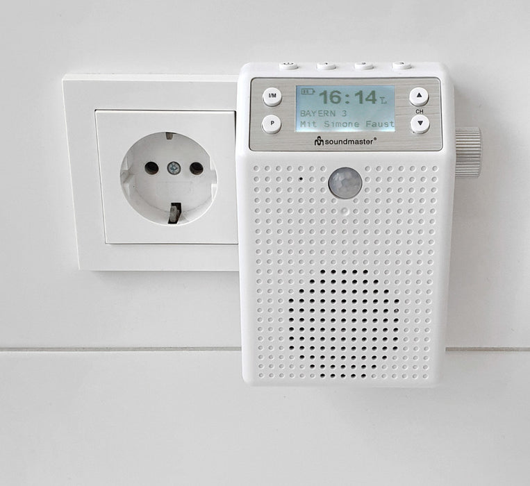 EAN 4005425010661 - Soundmaster DAB60WE radio Portátil Digital Blanco imagen 2