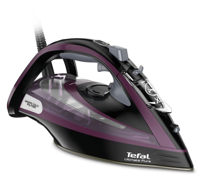 EAN 3121040070888 - Tefal Ultimate Pure FV9835 plancha Plancha vapor-seco Suela Durilium Autoclean 3000 W Púrpura imagen 14