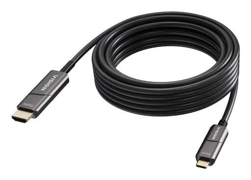 EAN 1220976400003 - Vision TC 10MUSBCHDMI+/BL adaptador de cable de vídeo 10 m USB Tipo C HDMI tipo A (Estándar) Negro imagen 1