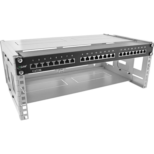 EAN 4043718284856 - InLine 19104D armario rack 4U Bastidor de pared Gris imagen 2