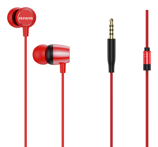 EAN 8435256810714 - Aiwa ESTM-20RD auricular y casco Auriculares Alámbrico Dentro de oído Llamadas/Música/Deporte/Uso diario  imagen 1