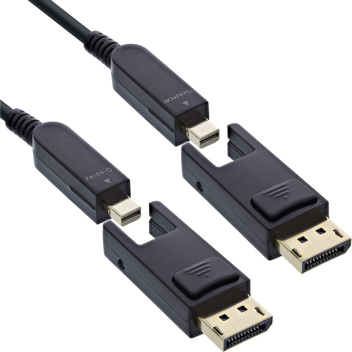 EAN 4043718336258 - InLine 17225O cable DisplayPort 25 m Mini DisplayPort / DisplayPort Negro imagen 2