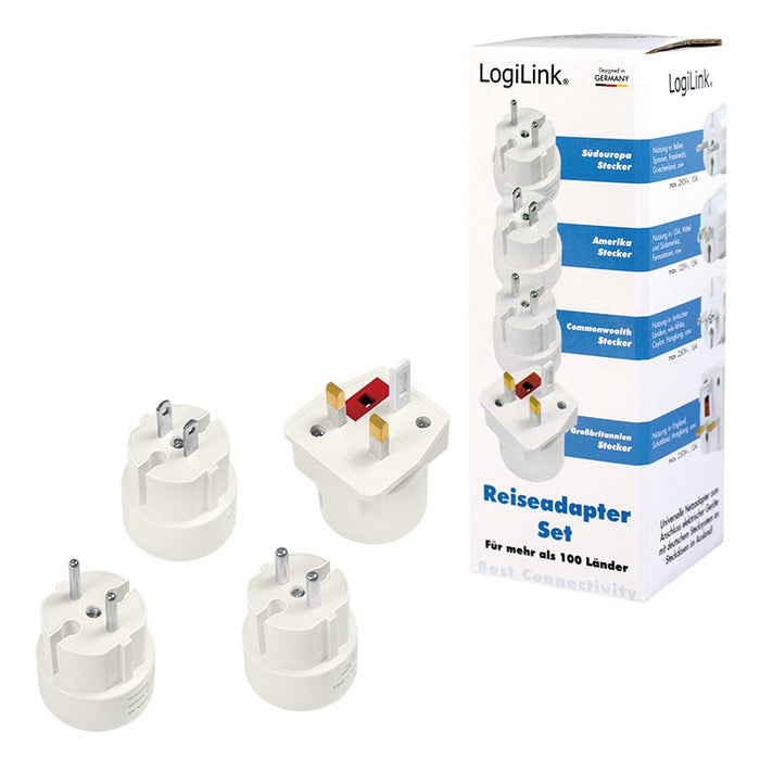 EAN 4052792051407 - LogiLink PA0186 adaptador de enchufe eléctrico Blanco imagen 9
