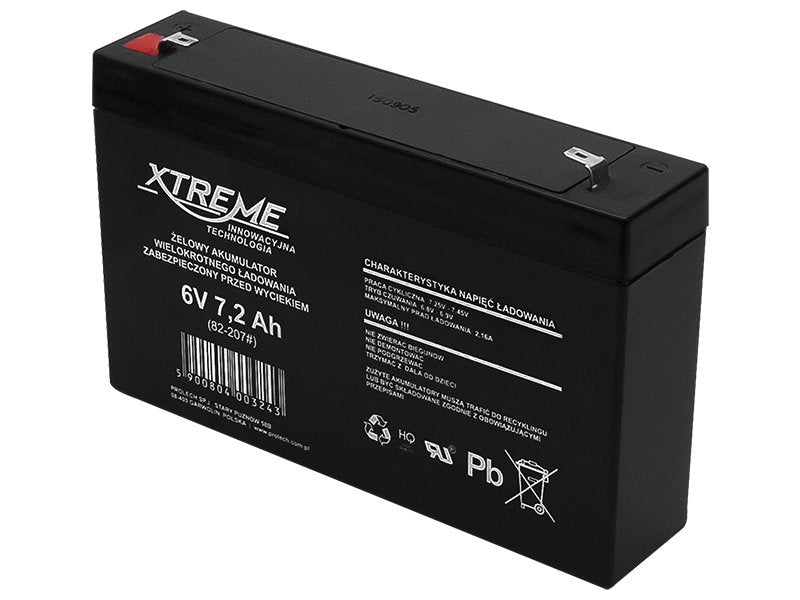 EAN 5900804003243 - BLOW XTREME 6 V 7,2 Ah imagen 1